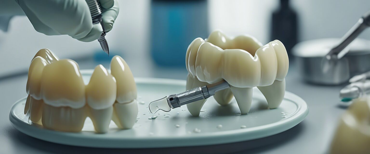 Dental sealants application